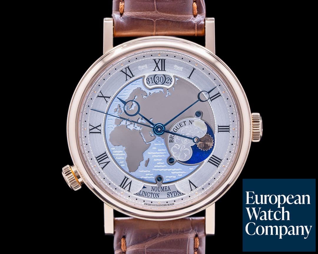 Image of Breguet Classique Hora Mundi 5717BR EU 18K Rose Gold 