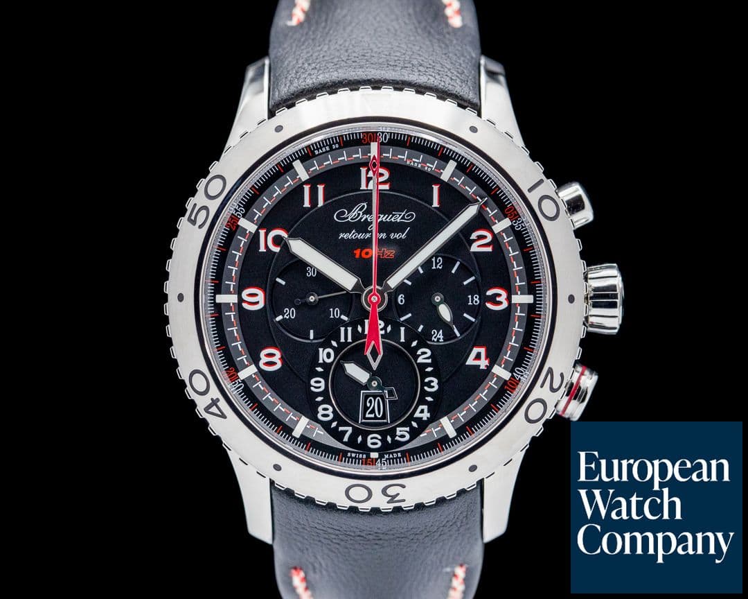 Image of Breguet Type XXII Flyback SS / Strap