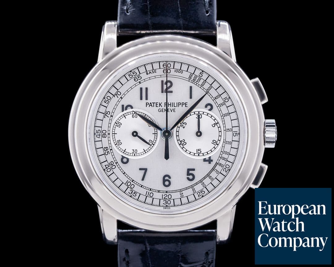 Image of Patek Philippe 5070G White Gold Chronograph 