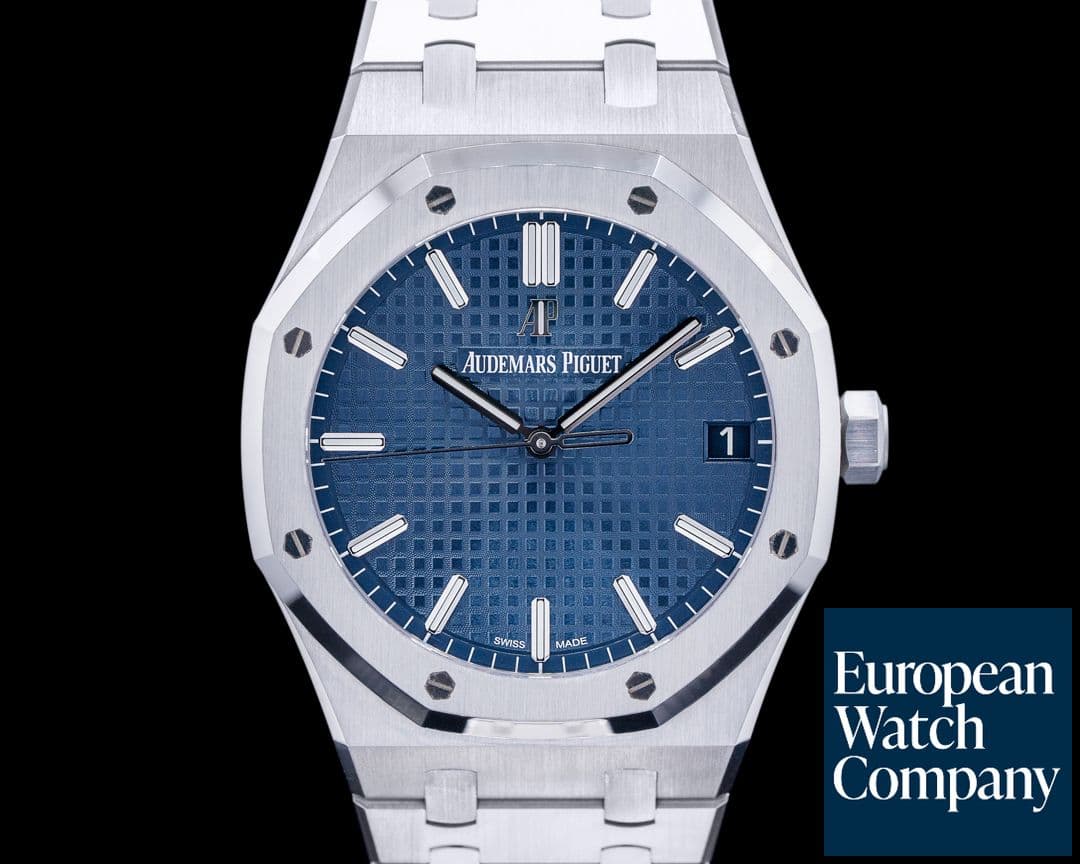 Image of Audemars Piguet Royal Oak Blue Dial 15500ST 