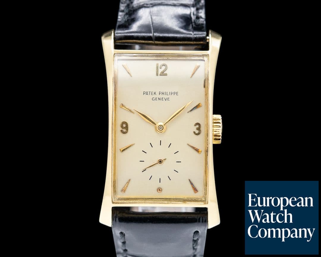 Image of Patek Philippe Vintage "Hour Glass" 18k ROSE Gold c. 1960's RARE