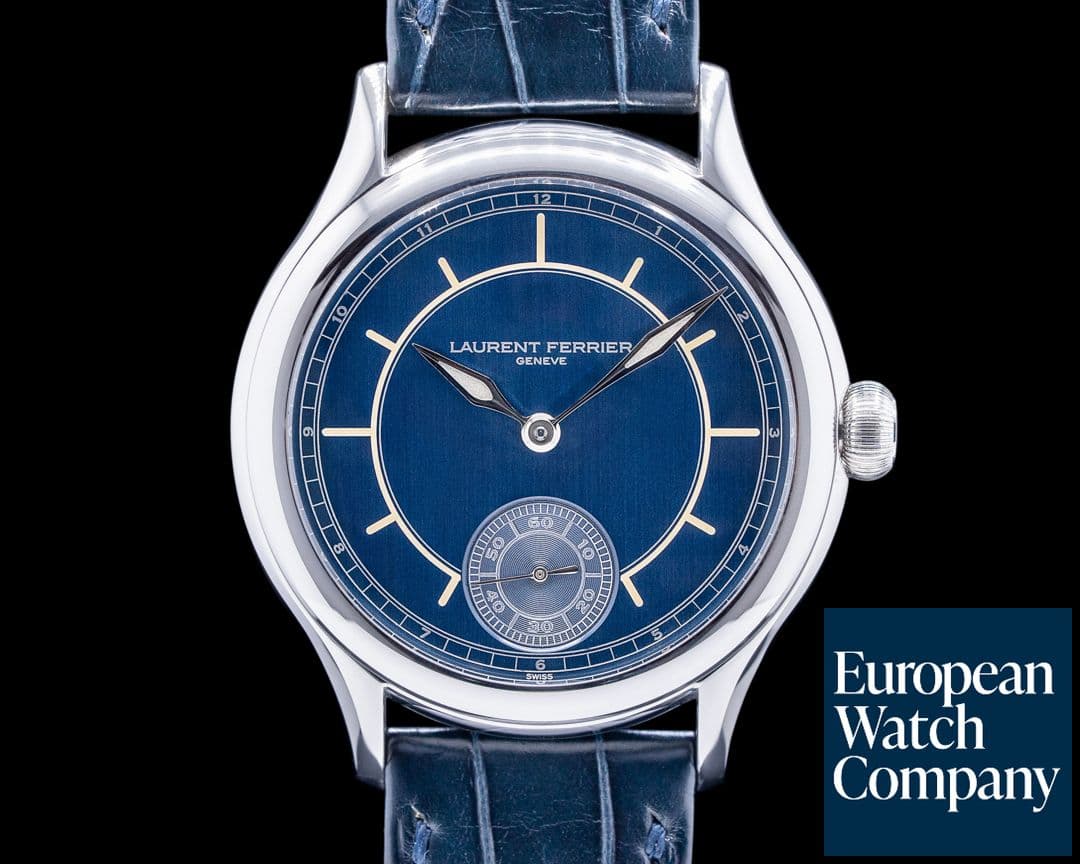 Image of Laurent Ferrier Galet Micro Rotor SS Blue Boreal Dial UNIQUE 2021 