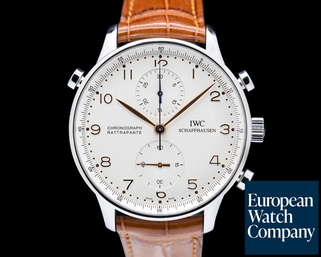 Image of IWC Portuguese Chronograph Rattrapante SS COMPLETE
