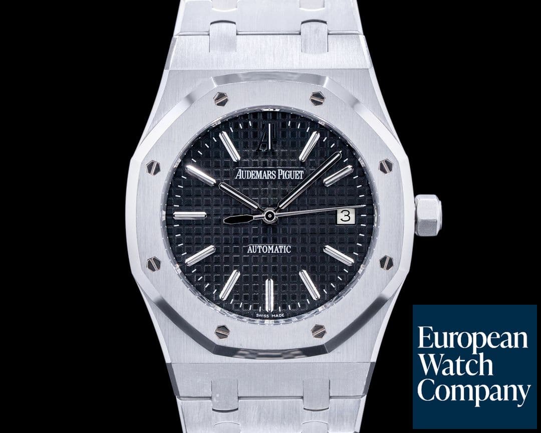 Image of Audemars Piguet Royal Oak 15300ST Black Dial SS 39MM 
