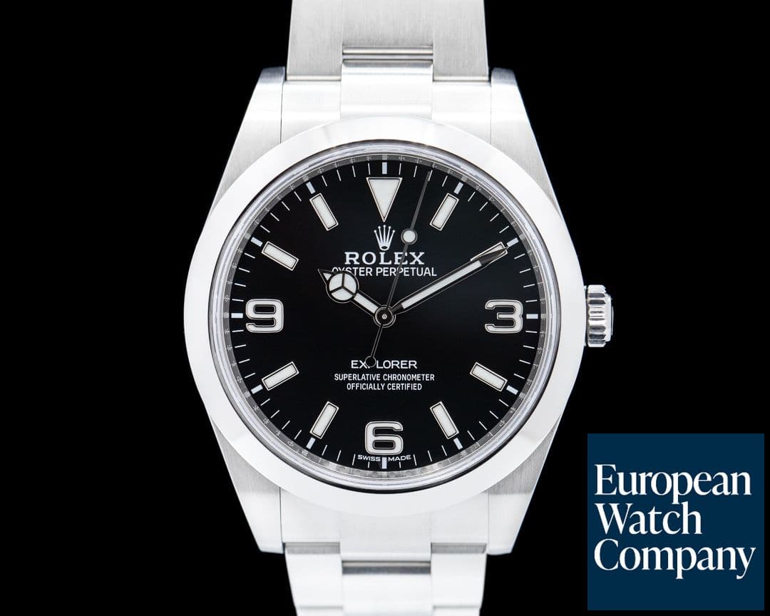 Image of Rolex Explorer I 39MM Mark 2 dial