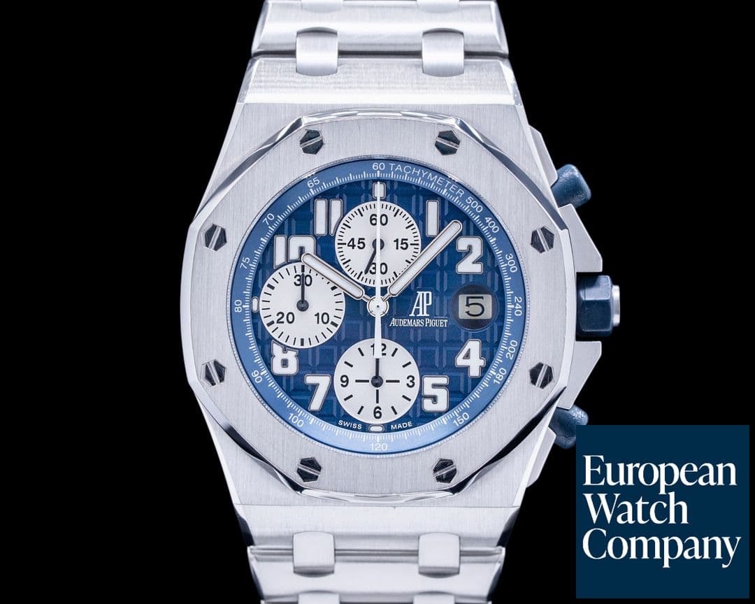 Image of Audemars Piguet Royal Oak Offshore Blue Dial SS / SS