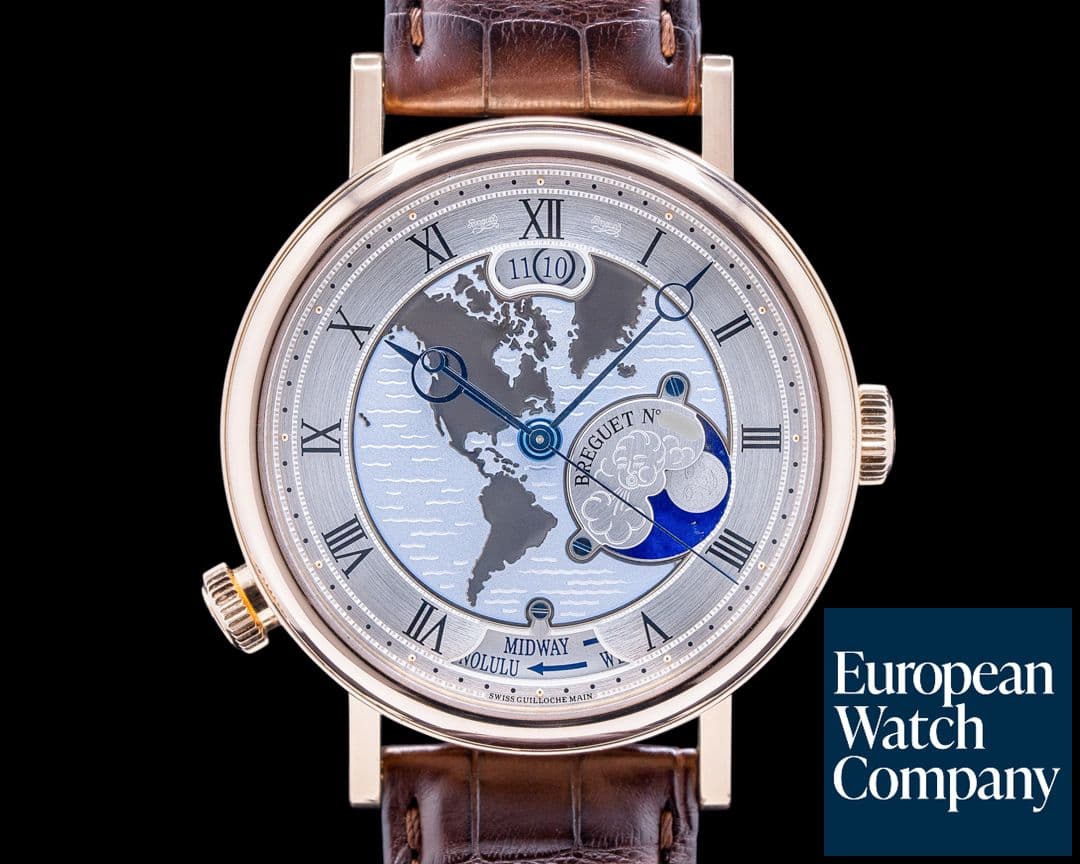 Image of Breguet Classique Hora Mundi USA 18K Rose Gold 