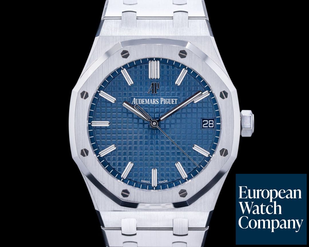 Image of Audemars Piguet Royal Oak Blue Dial 15500ST