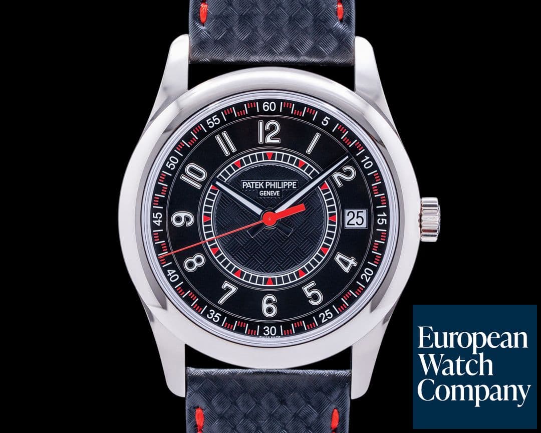 Image of Patek Philippe Calatrava 6007G-010 Red 18k White Gold NEW MODEL UNWORN