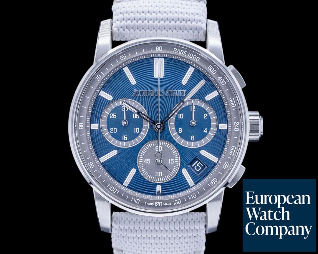 Image of Audemars Piguet Code 11:59 Chronograph SS / Blue Dial 2023 UNWORN