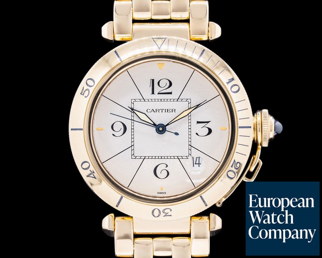 Image of Cartier Pasha 42mm Automatic 18K Yellow Gold 
