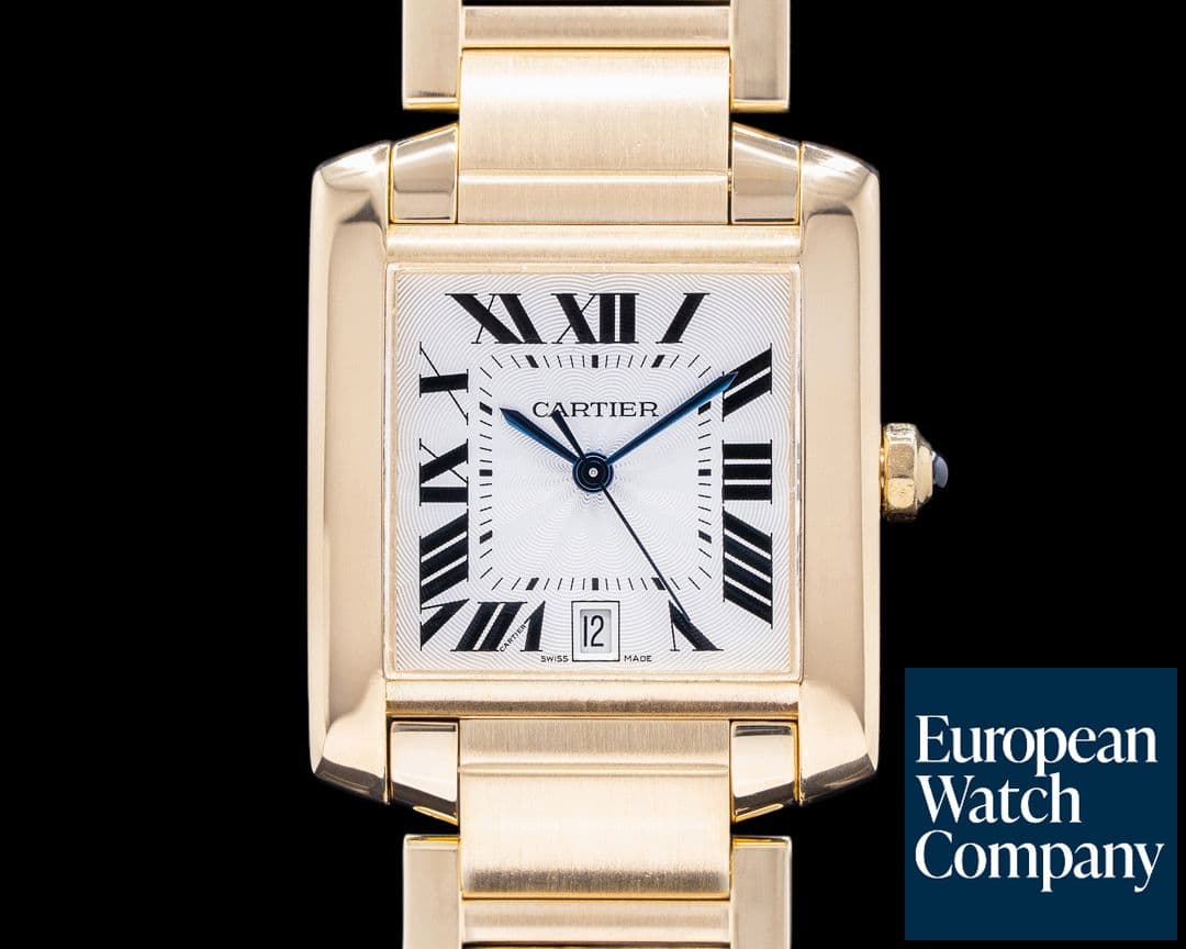 Image of Cartier Tank Francaise Large Automatic 18k YG