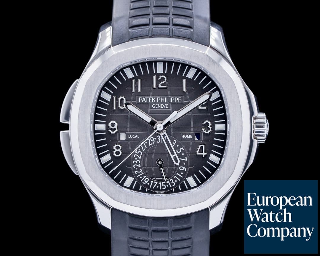 Image of Patek Philippe Aquanaut 5164A Travel Time SS / Rubber