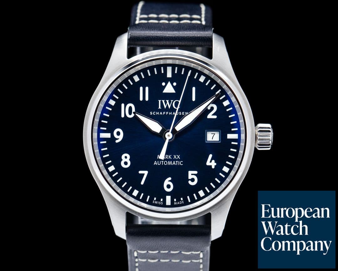 Image of IWC Mark XX Blue Dial