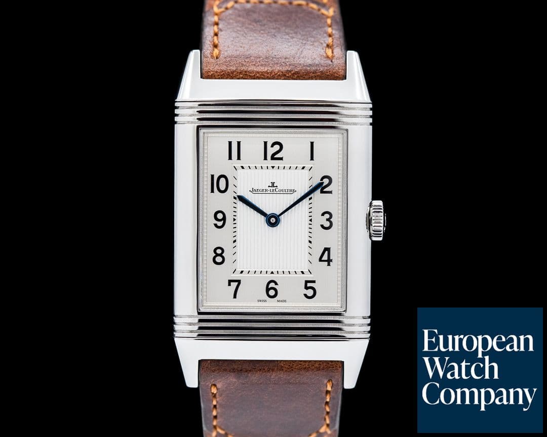 Image of Jaeger LeCoultre Grande Reverso Ultra Thin Silver Dial SS