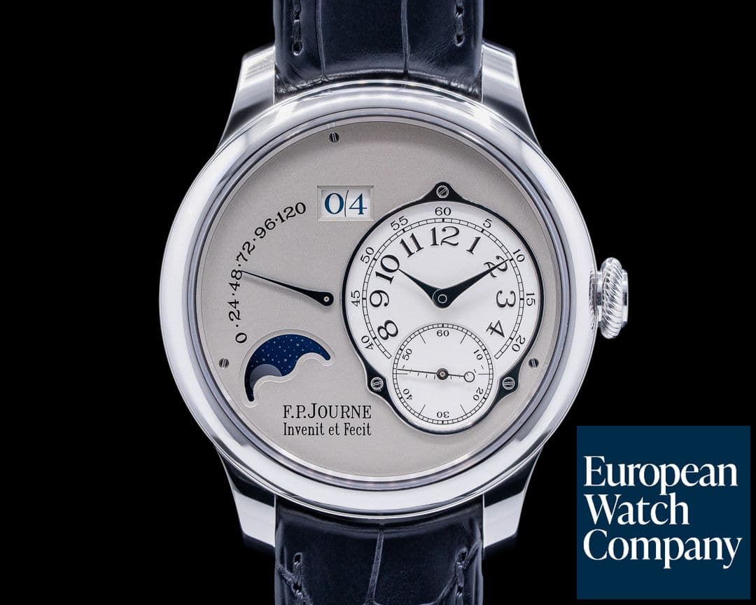Image of F. P. Journe Octa Lune Automatic Platinum / Grey Dial 42MM 