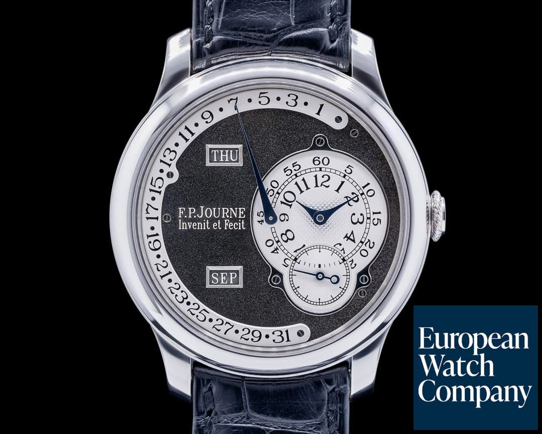 Image of F. P. Journe Octa Calendrier Annual Platinum / Ruthenium Dial LIMITED to 99 PIECES