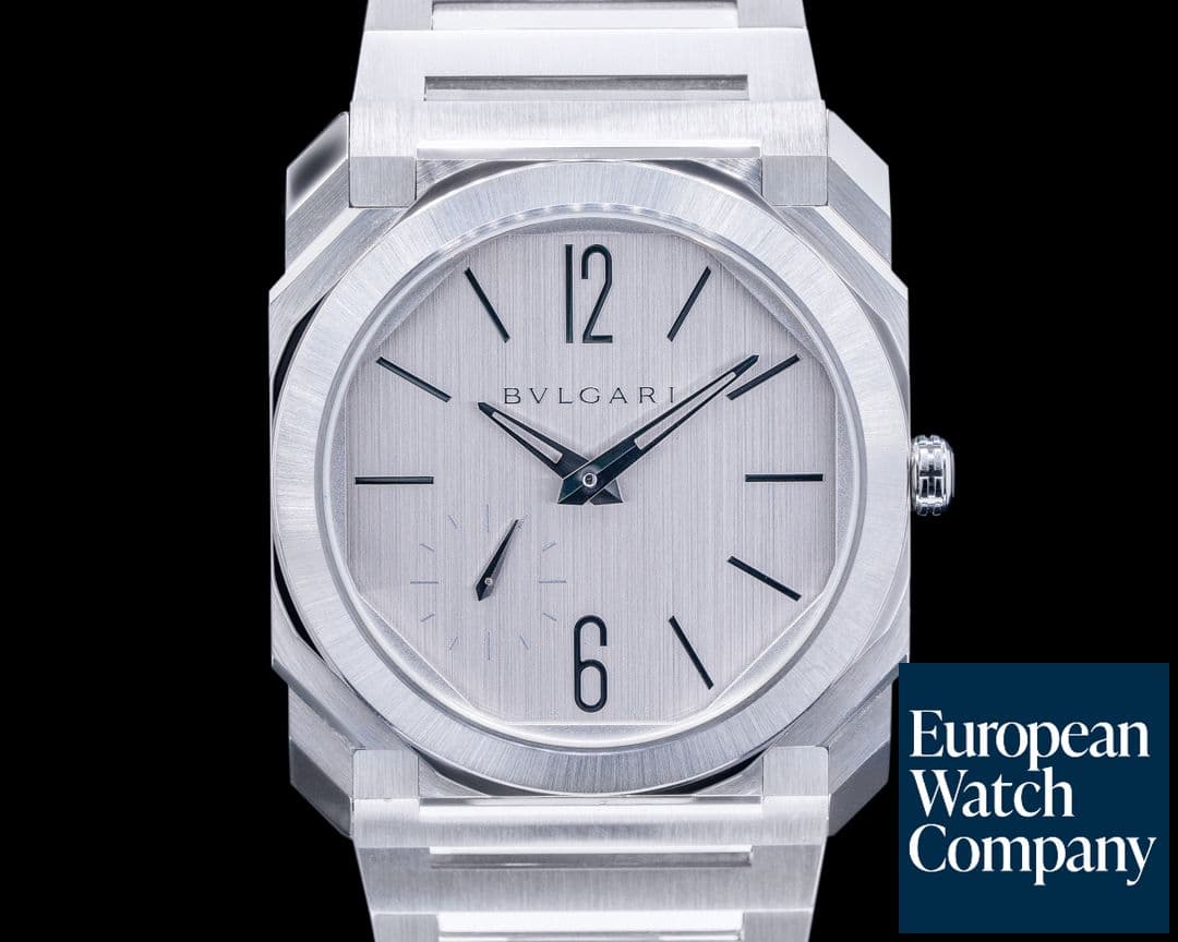 Image of Bulgari Octo Finissimo Extra Thin SS Silver Dial 40MM 2023