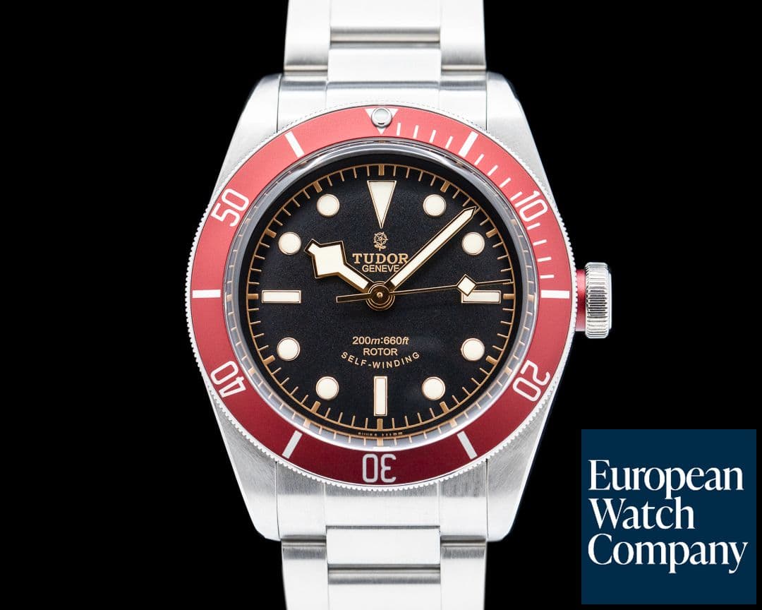 Image of Tudor Tudor Heritage Black Bay Red SS / Bracelet