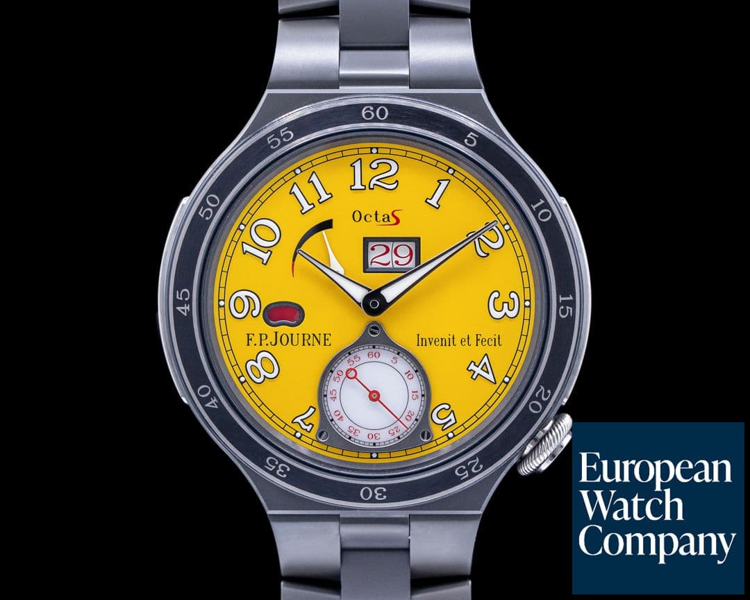 Image of F. P. Journe Octa Sport ARS Titanium Yellow Dial 