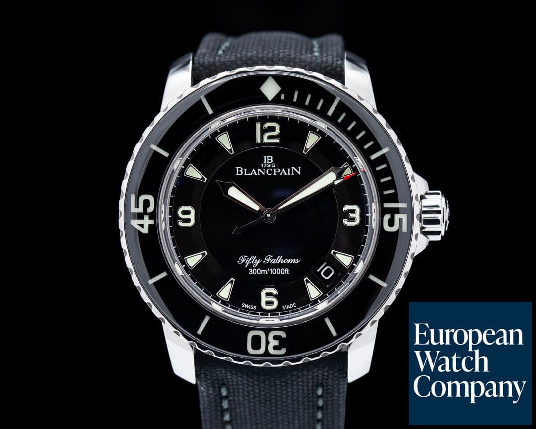 Image of Blancpain Fifty Fathoms Automatic SS / Kevlar