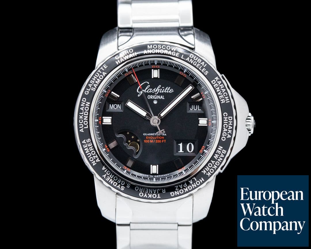 Image of Glashutte Original Sport Evolution Perpetual Calendar SS / SS