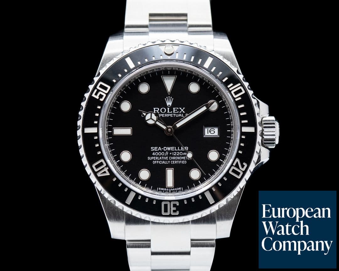 Image of Rolex Sea Dweller 4000 116600 SS DISCONTINUED FULL SET 