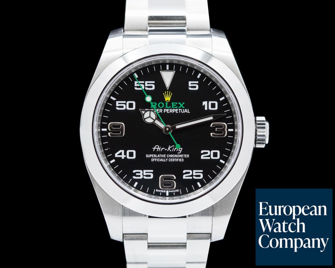 Image of Rolex Air King 116900 Black Dial SS