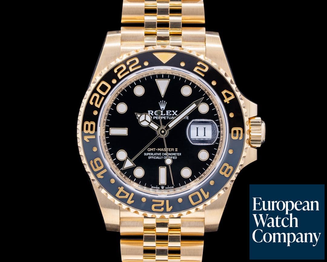 Image of Rolex GMT Master II 126718 18K Yellow Gold NEW MODEL UNWORN 
