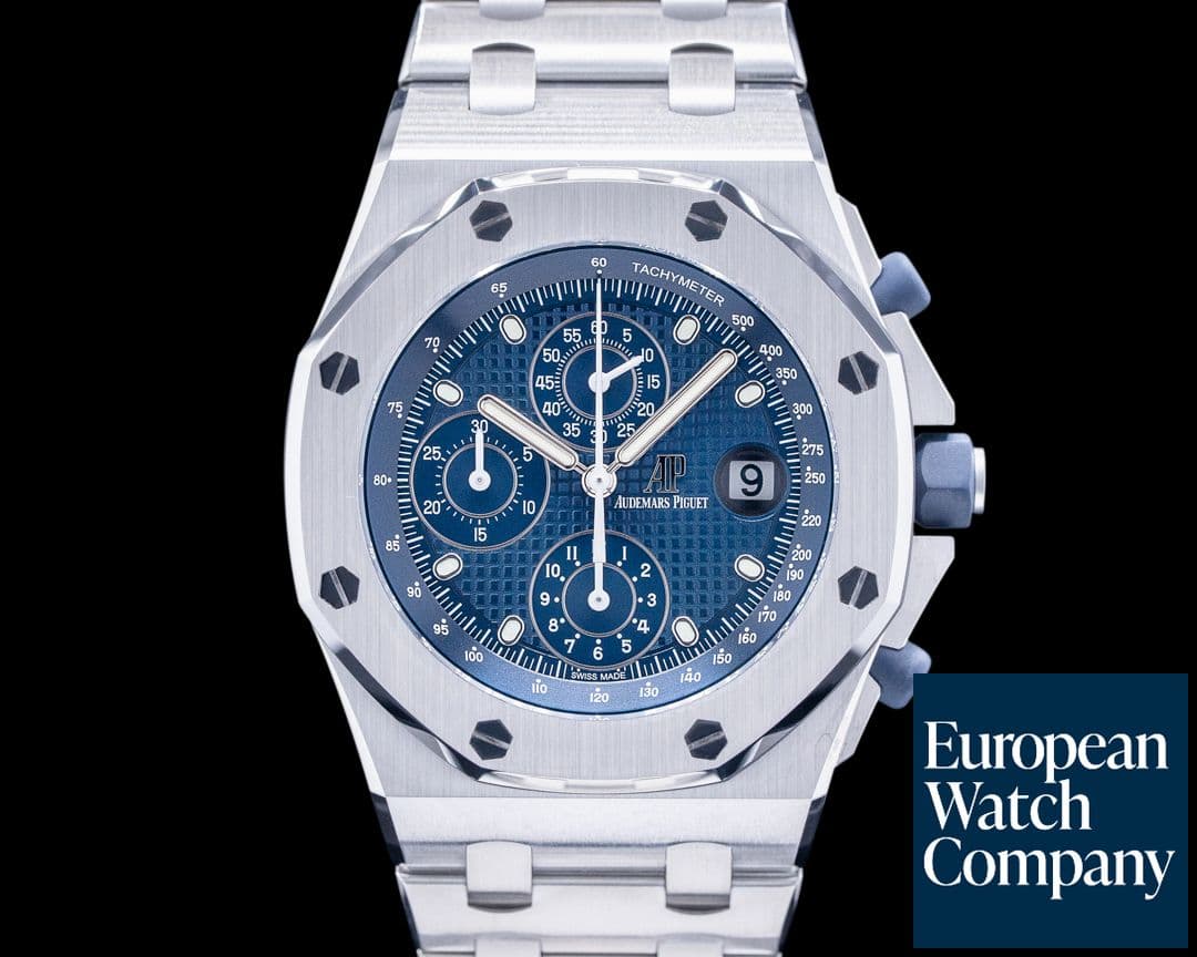 Image of Audemars Piguet Royal Oak Offshore 26237ST Blue Dial 