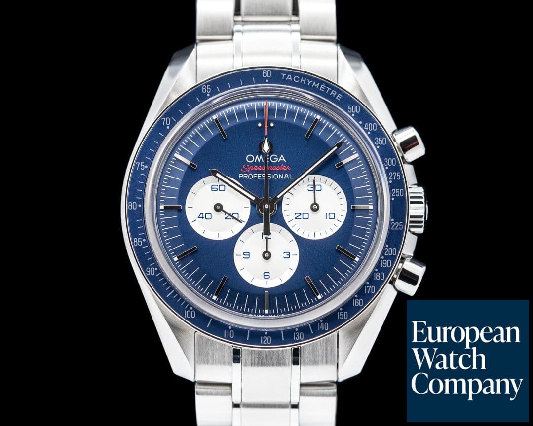 Image of Omega Speedmaster Professional "Tokyo 2020" Limited Edition BLUE 