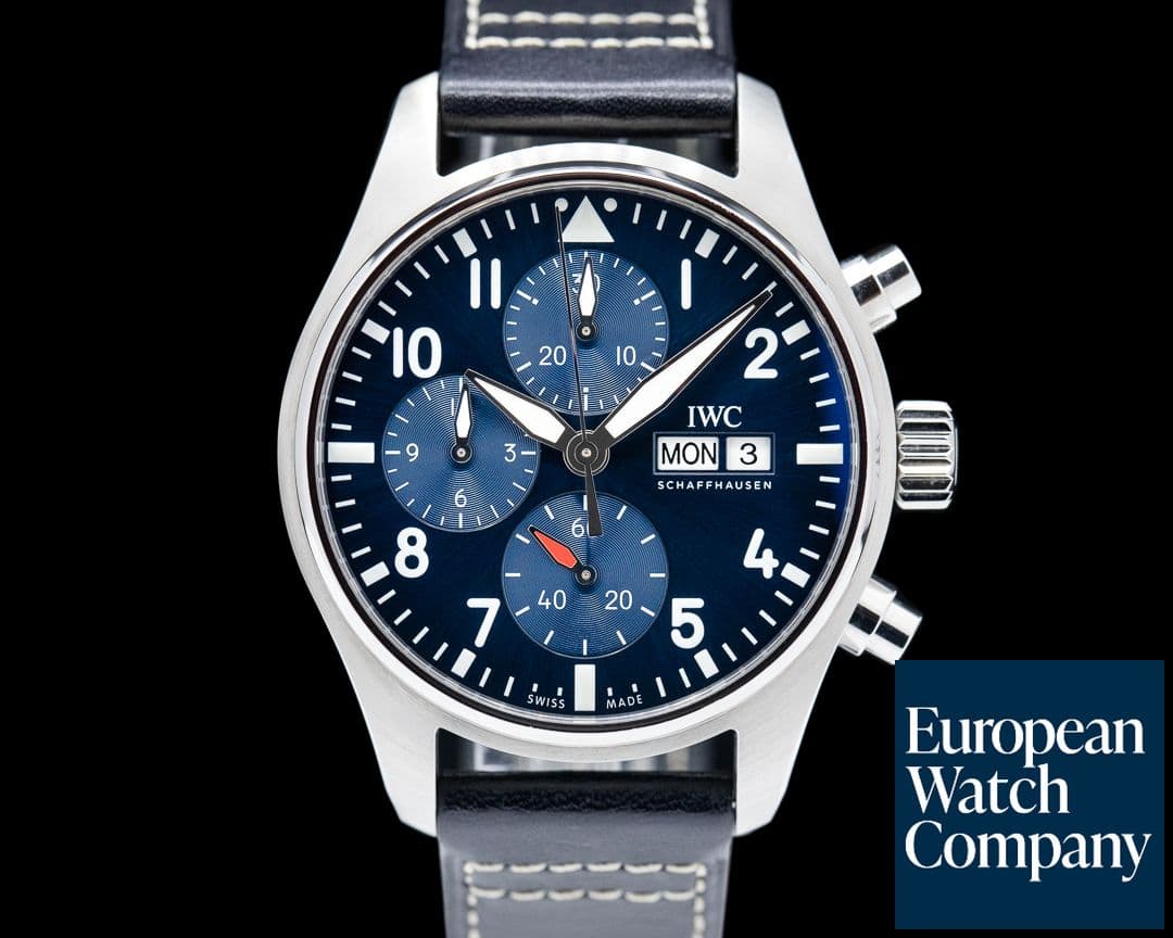 Image of IWC Pilot's Watch Chronograph 41mm SS Blue dial
