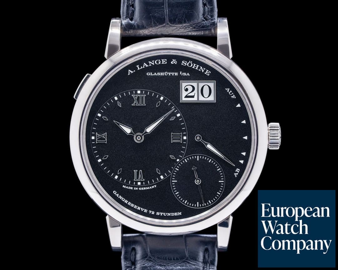 Image of A. Lange and Sohne Grand Lange 1 117.028 Black Dial 