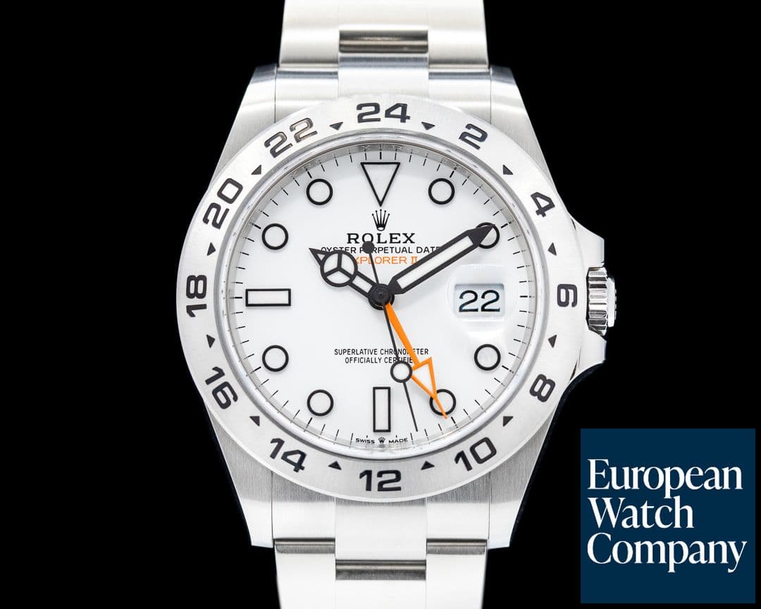 Image of Rolex Explorer II 226570 White Dial SS 2023