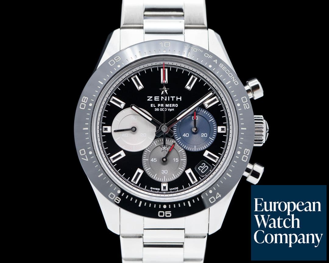 Image of Zenith El Primero Chronomaster Sport 41mm Black Dial 2021