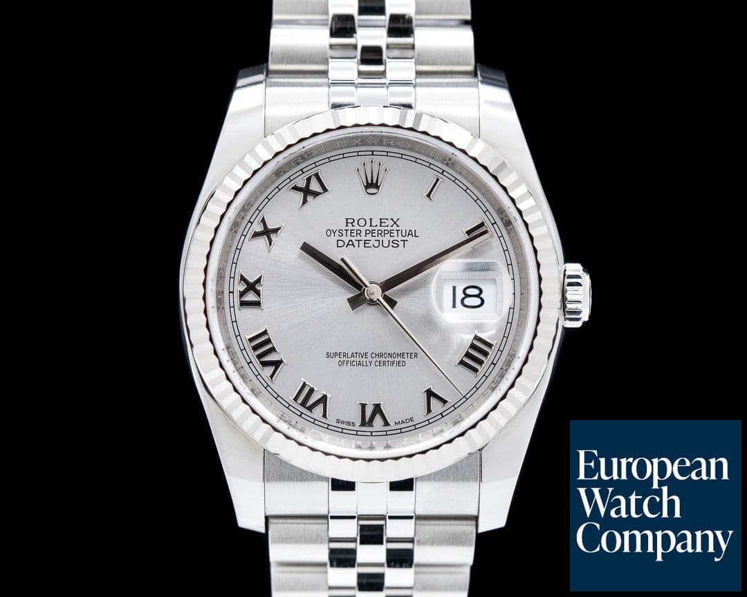 Image of Rolex Datejust SS Jubilee Silver Roman Dial 