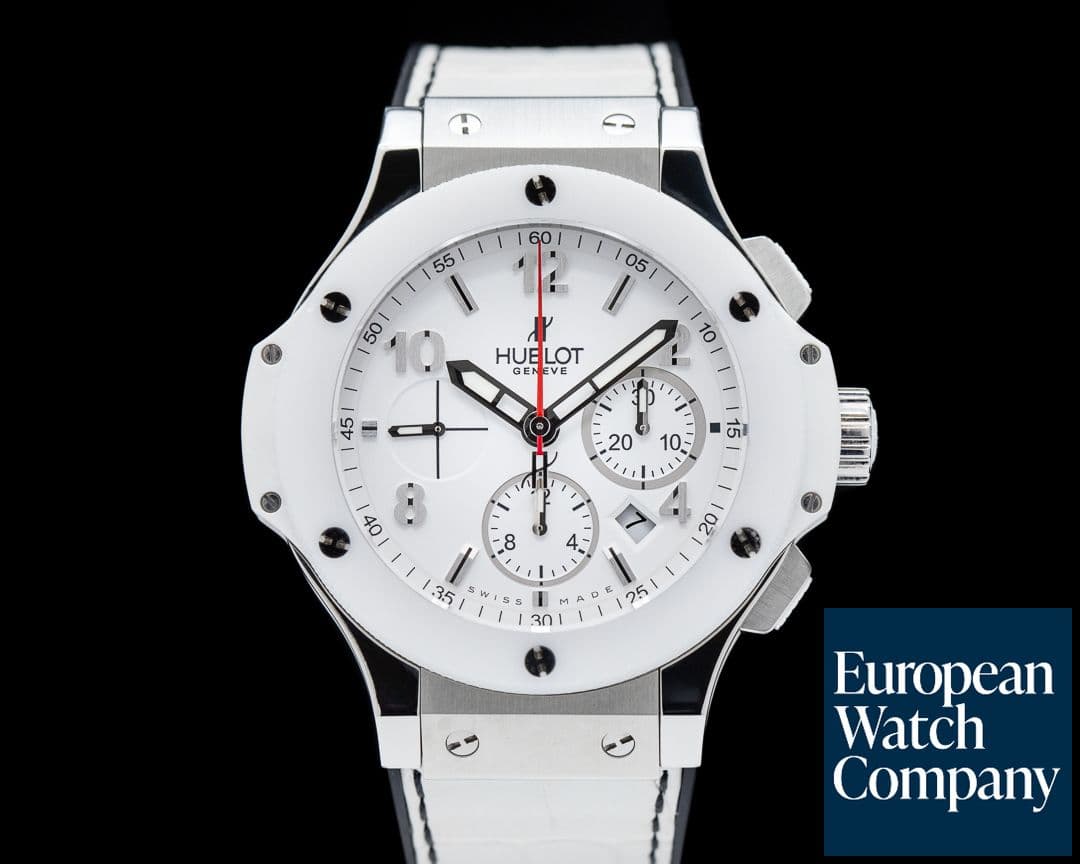 Image of Hublot Big Bang Aspen White Ceramic Chronograph

