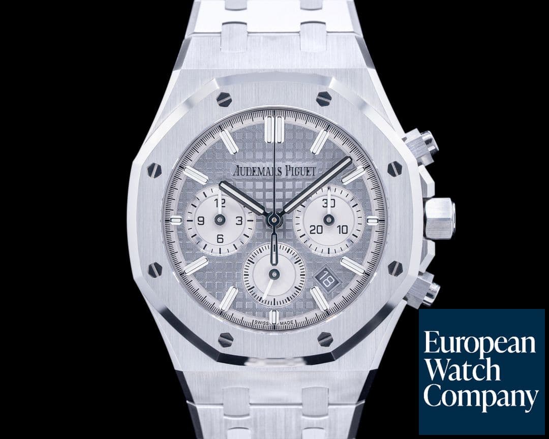 Image of Audemars Piguet Royal Oak 26715OR Chronograph Grey Dial SS 38MM 