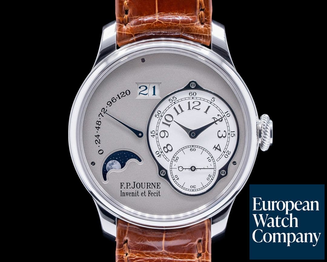 Image of F. P. Journe Octa Lune Automatic Platinum / Grey Dial 40MM UNWORN 2023
