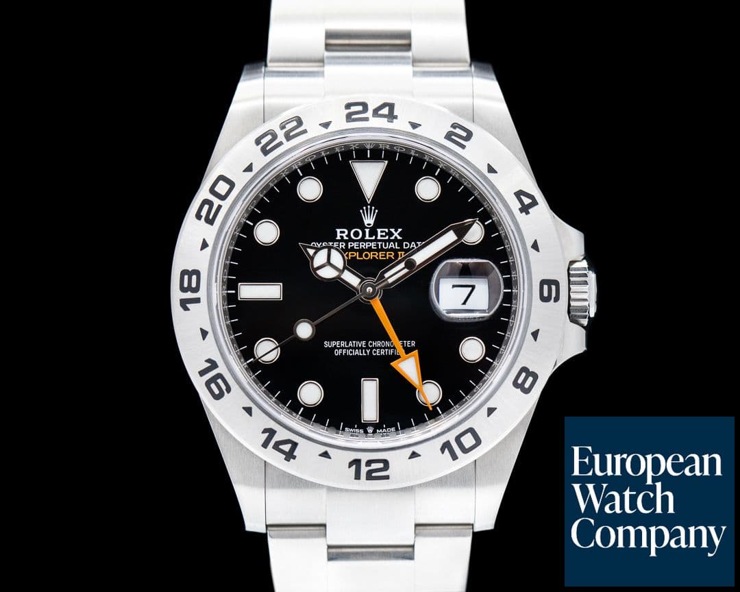 Image of Rolex Explorer II 226570 Black Dial SS 