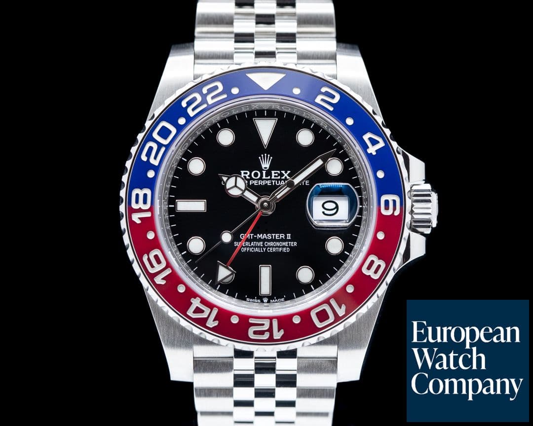 Image of Rolex GMT Master II Ceramic 126710 "Pepsi" SS / Jubilee 2021