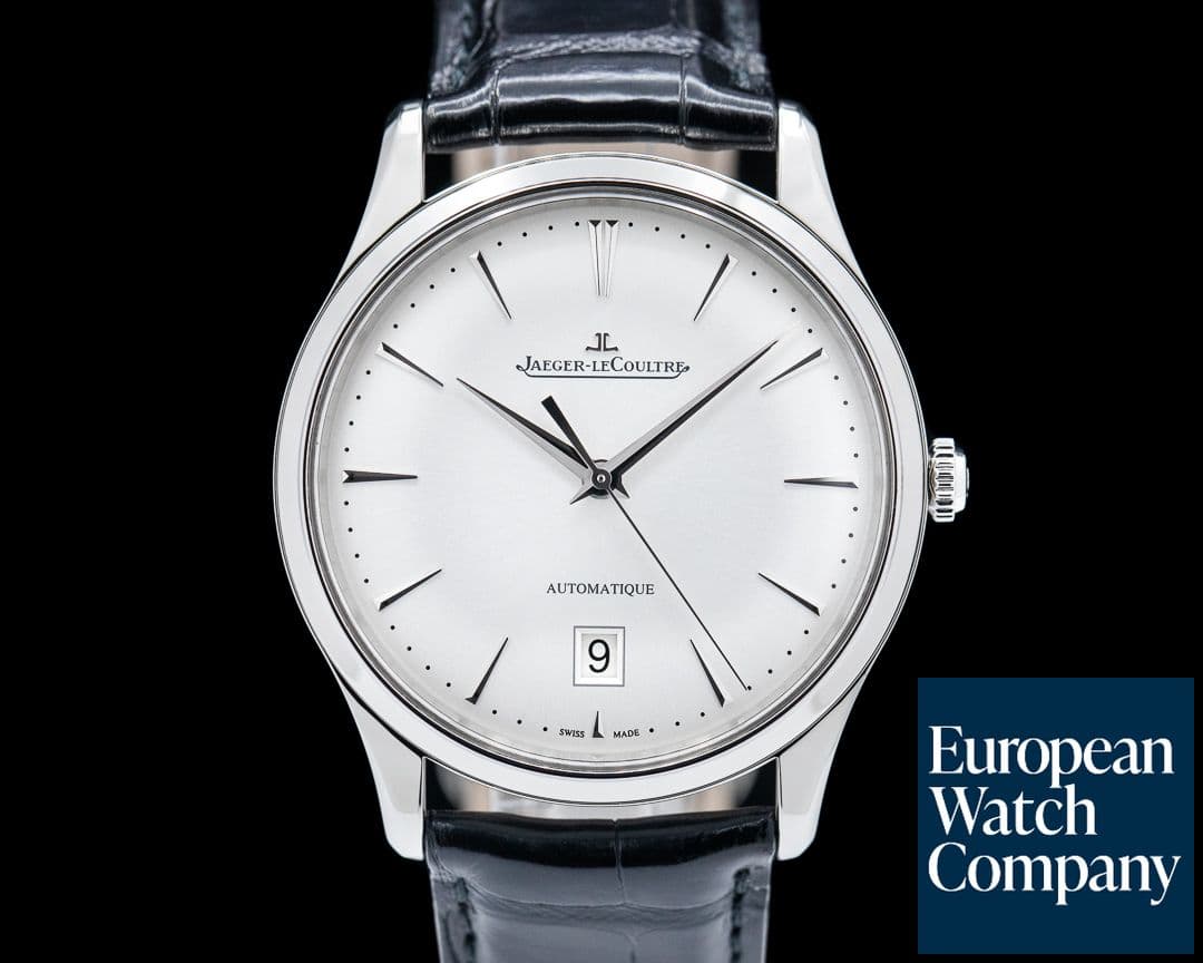 Image of Jaeger LeCoultre Master Ultra Thin Date SS Silver Dial 2022
