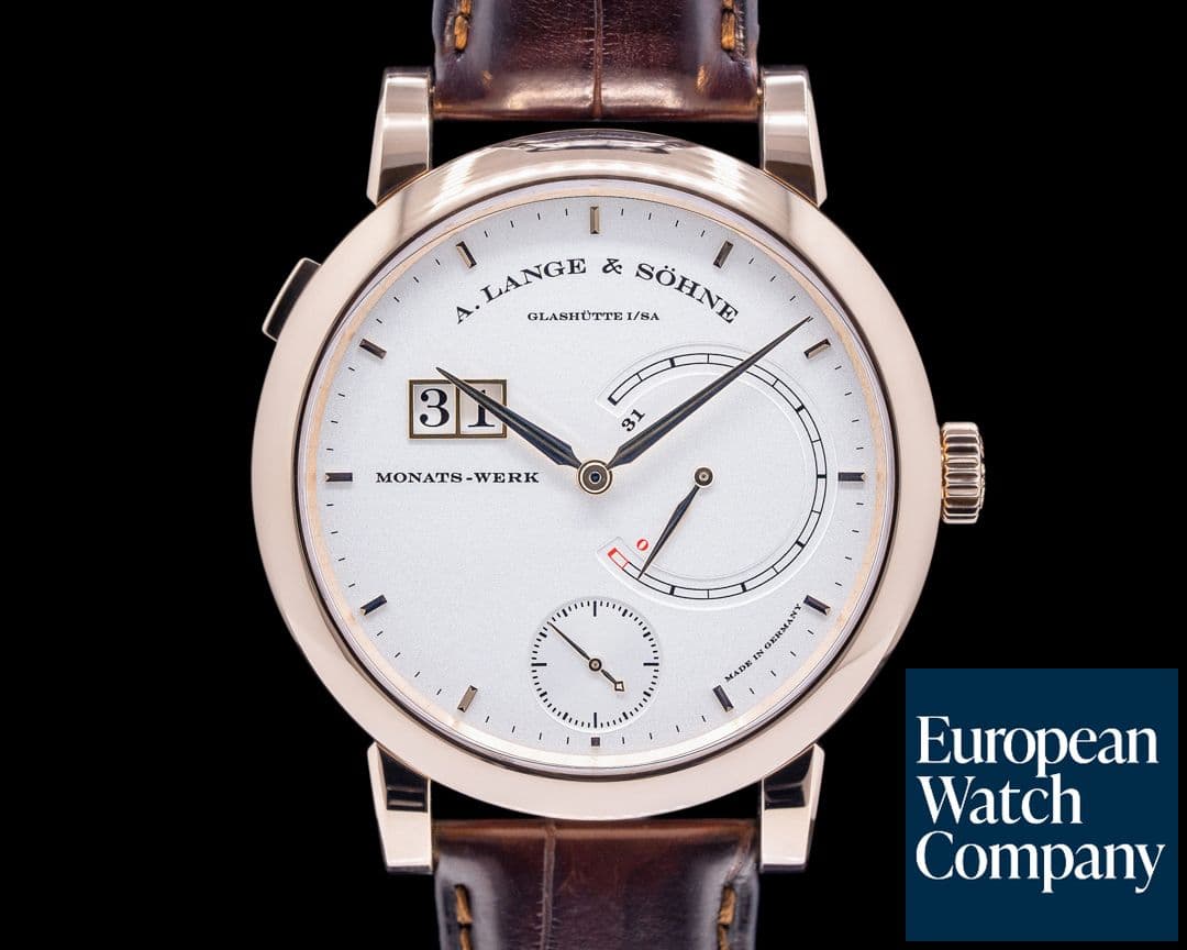 Image of A. Lange and Sohne Lange 31 130.032 31-Day Power Reserve 18k Rose Gold