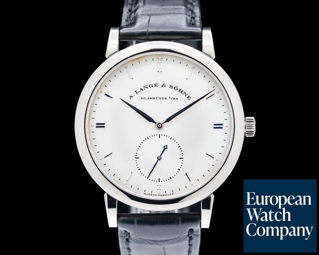 Image of A. Lange and Sohne Grand Saxonia 307.026 Automatik 18K White Gold