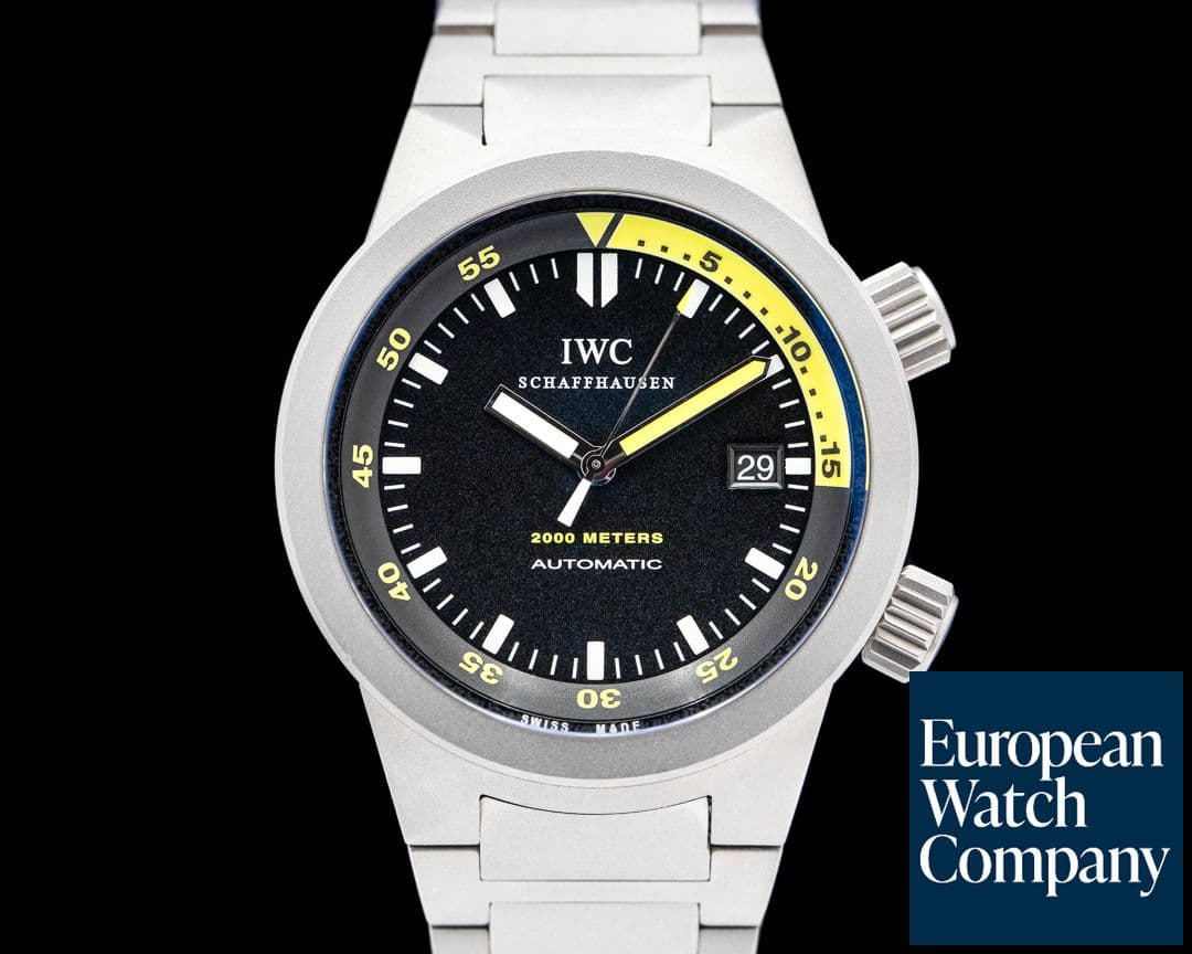 Image of IWC Aquatimer 2000 Titanium / Titanium FULL SET