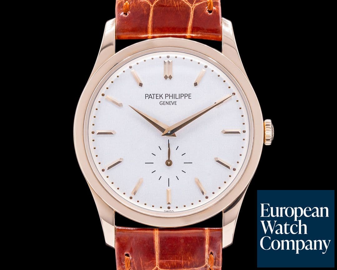 Image of Patek Philippe Calatrava Manual Wind 18K Rose Gold