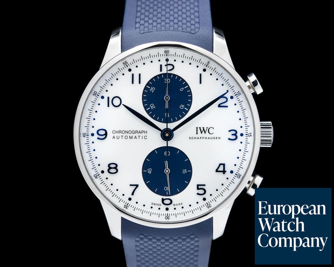 Image of IWC Portugueser Chronograph White Dial