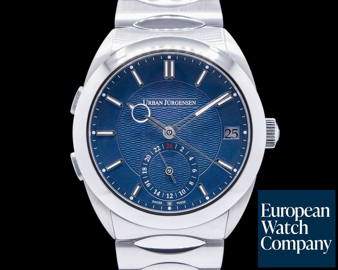 Image of Urban Jurgensen One Collection GMT 5541 Blue Dial / SS 2021