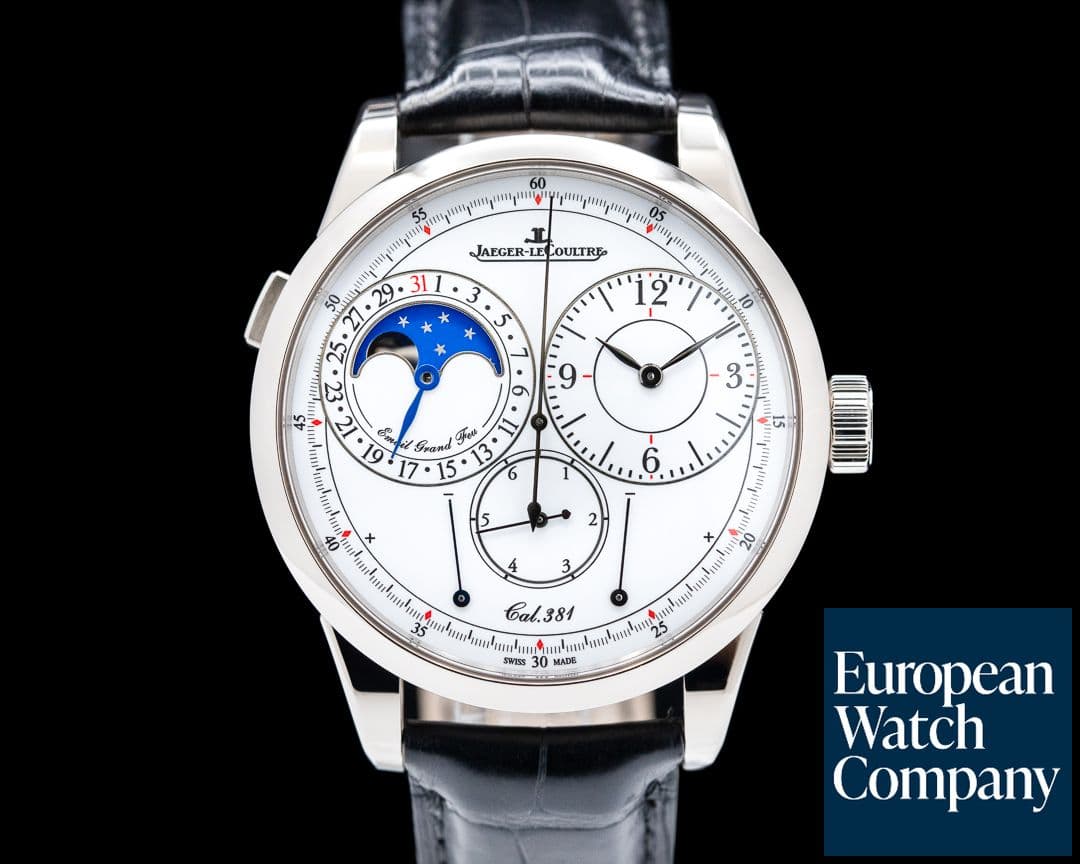 Image of Jaeger LeCoultre Duometre a Quantieme Lunaire Grand Feu Enamel LIMITED