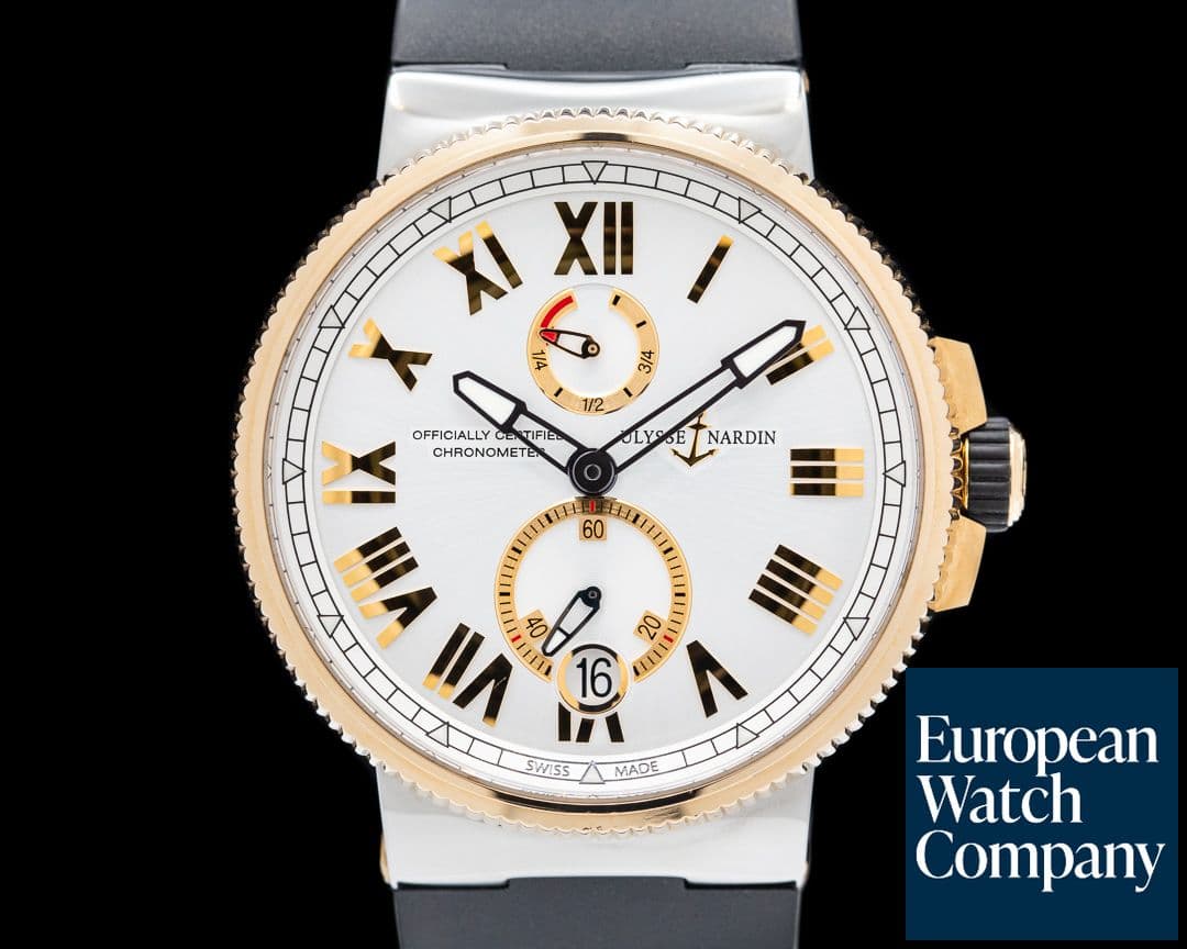 Image of Ulysse Nardin Marine Chronometer Manufacture 43mm SS/18k YG